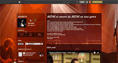 Desktop Screenshot of metal62110.skyrock.com