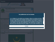 Tablet Screenshot of mauritanie1960.skyrock.com