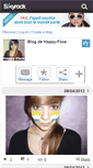 Mobile Screenshot of happy-face.skyrock.com