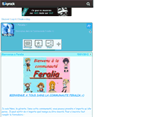 Tablet Screenshot of feralia.skyrock.com