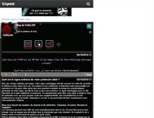 Tablet Screenshot of cathy165.skyrock.com