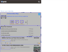 Tablet Screenshot of amertume-officiel.skyrock.com