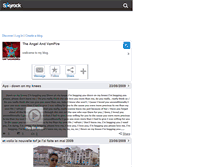 Tablet Screenshot of angelandvampire.skyrock.com