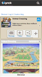 Mobile Screenshot of animal-crossing-dsi.skyrock.com