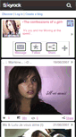 Mobile Screenshot of 3ll-et-moii.skyrock.com