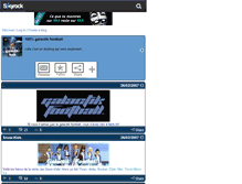 Tablet Screenshot of galactik-foot.skyrock.com