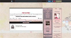 Desktop Screenshot of lepoidsdupasse-fiction.skyrock.com
