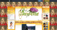Desktop Screenshot of mimilavedette.skyrock.com