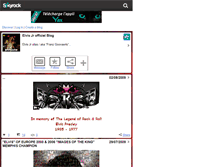 Tablet Screenshot of elvisone.skyrock.com