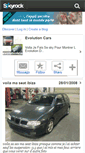 Mobile Screenshot of evolutioncars.skyrock.com