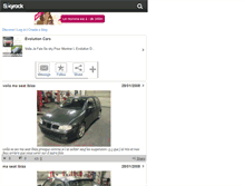 Tablet Screenshot of evolutioncars.skyrock.com