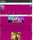 Tablet Screenshot of disneychannelblog.skyrock.com