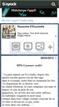 Mobile Screenshot of ecycladie-rpg.skyrock.com