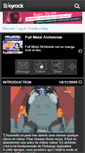 Mobile Screenshot of fullmetalmagna.skyrock.com