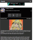 Tablet Screenshot of fullmetalmagna.skyrock.com