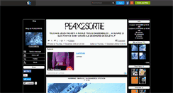 Desktop Screenshot of peax2s0rtie.skyrock.com