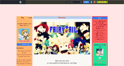 Desktop Screenshot of fairy-tail-smile.skyrock.com