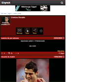 Tablet Screenshot of cristiano-ronaldo1313.skyrock.com