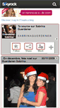Mobile Screenshot of guerdener-sabrina.skyrock.com