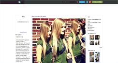 Desktop Screenshot of celebrity-avril.skyrock.com