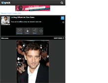 Tablet Screenshot of cliveowenbigfan.skyrock.com