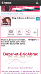 Mobile Screenshot of bazar-et-bricabrac.skyrock.com