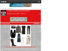 Tablet Screenshot of fringue-tendance.skyrock.com