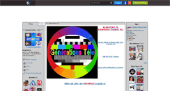 Desktop Screenshot of generations-tele.skyrock.com