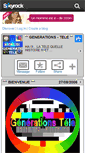 Mobile Screenshot of generations-tele.skyrock.com