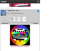Tablet Screenshot of generations-tele.skyrock.com