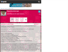 Tablet Screenshot of beautedesongle.skyrock.com