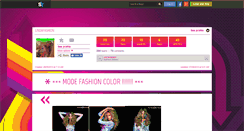 Desktop Screenshot of lindafashion.skyrock.com