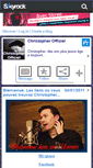 Mobile Screenshot of christopher-officiel.skyrock.com