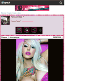Tablet Screenshot of famous-fakes.skyrock.com