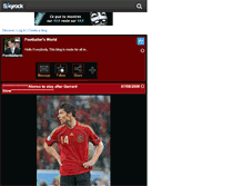 Tablet Screenshot of footballersworld.skyrock.com