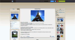 Desktop Screenshot of guidedeparis75.skyrock.com