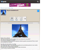 Tablet Screenshot of guidedeparis75.skyrock.com