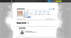 Desktop Screenshot of manga-kawaii-chan.skyrock.com