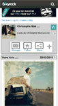 Mobile Screenshot of christophemae22love.skyrock.com