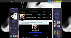 Desktop Screenshot of fandemastar.skyrock.com