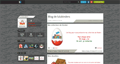 Desktop Screenshot of lulukinders.skyrock.com