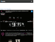 Tablet Screenshot of amoureuse-et-triste.skyrock.com