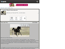 Tablet Screenshot of haras-des-pins.skyrock.com