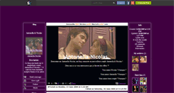 Desktop Screenshot of antonella-nicolas.skyrock.com