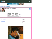 Tablet Screenshot of christophe-mae-xxx3.skyrock.com