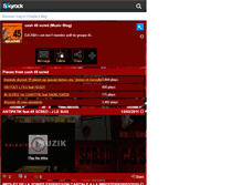 Tablet Screenshot of djcash45.skyrock.com