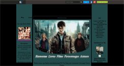 Desktop Screenshot of harry-ron-hermione76.skyrock.com