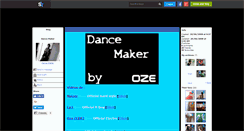 Desktop Screenshot of dance-maker.skyrock.com