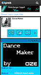 Mobile Screenshot of dance-maker.skyrock.com