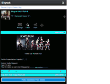 Tablet Screenshot of 6-kat-tun-6.skyrock.com